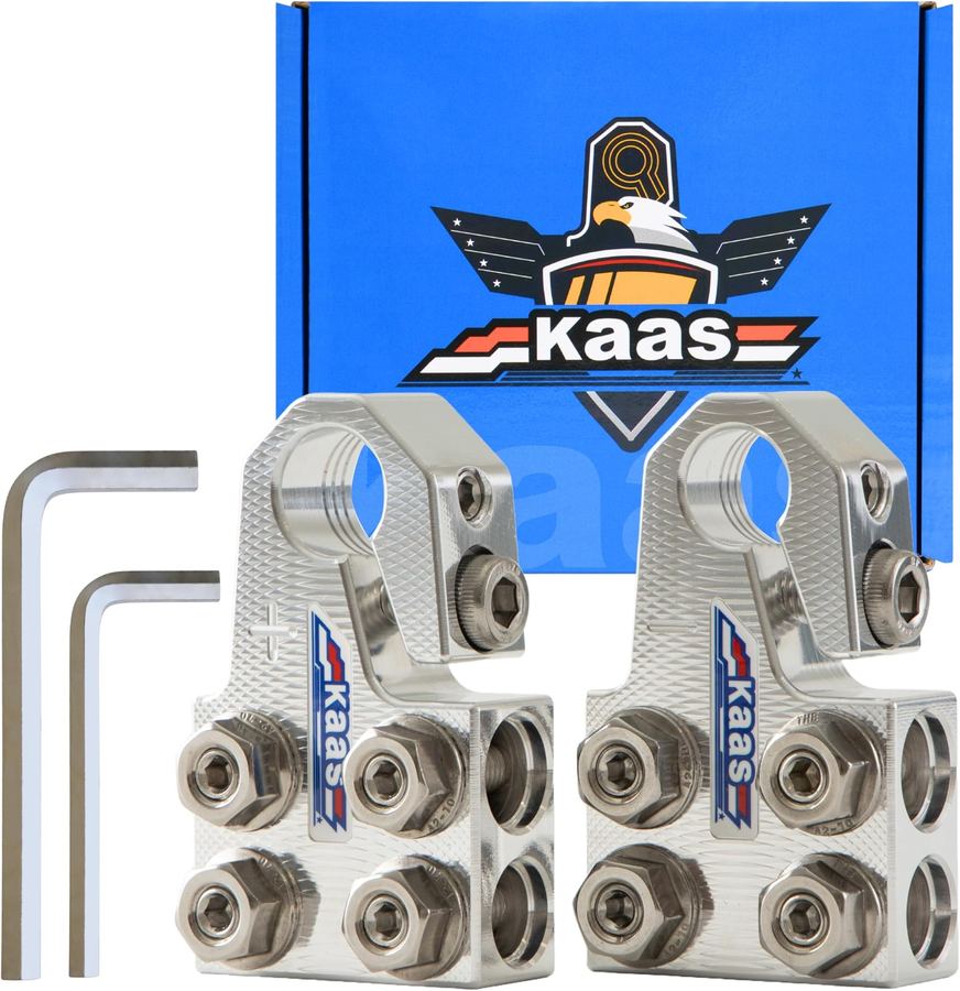 8-Way Connector — Metallic Silver