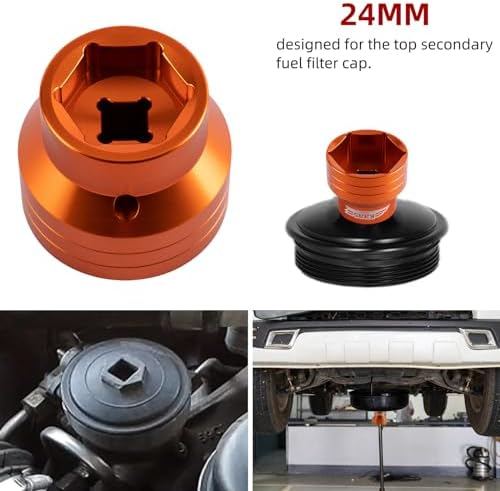 24mm / 36mm Reversible Oil Filter Socket