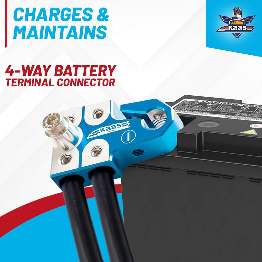 4-Way Battery Terminal Clamps