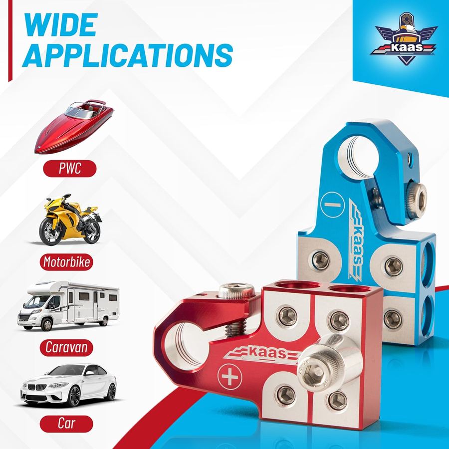 4-Way Battery Terminal Clamps